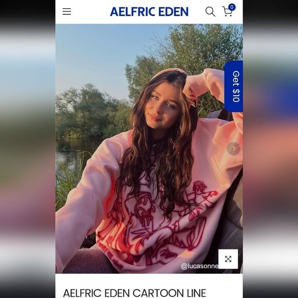 Aelfric Eden Graphic Hoodie - Picture 1 of 5